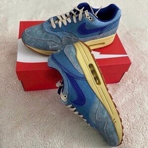 Men’s Nike Air Max 1, Premium, Dirty Denim, Size 11, NIB